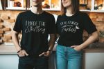 Couple Thanksgiving Shirts - D9 - Mockup